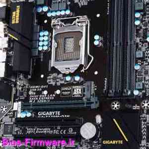 دانلود فایل آپدیت بایوس ، فریمور مادربرد گیگابایت Gigabyte GA-Z170M-D3H rev.1.0 Bios firmware